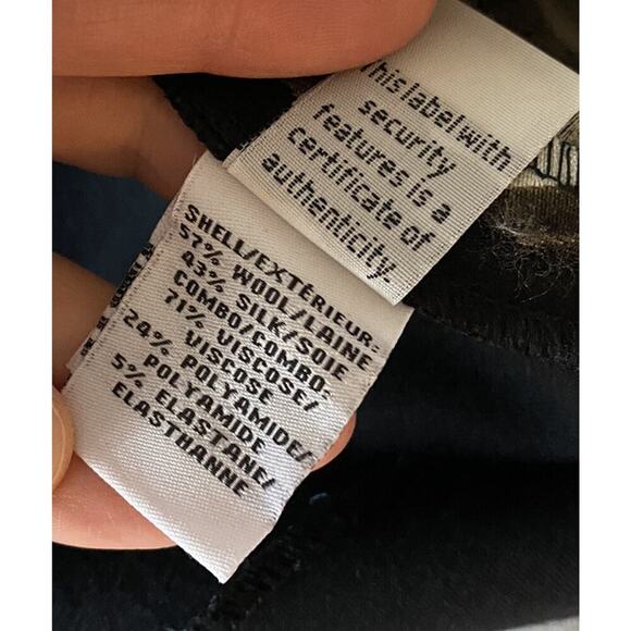 Diane Von Furstenberg DVF Size 4 Emma Mikado Wool Silk Blend Pencil Skirt Career - Picture 5 of 6